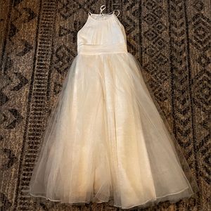 WHITE YOUTH DRES FORMAL